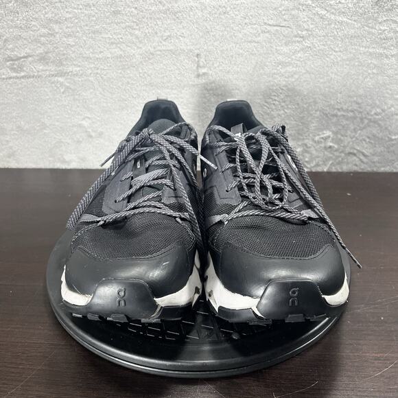 On Cloud Cloudhorizon Mens Size 11.5 Black Running Lace Up Athletic Shoes - Picture 2 of 10